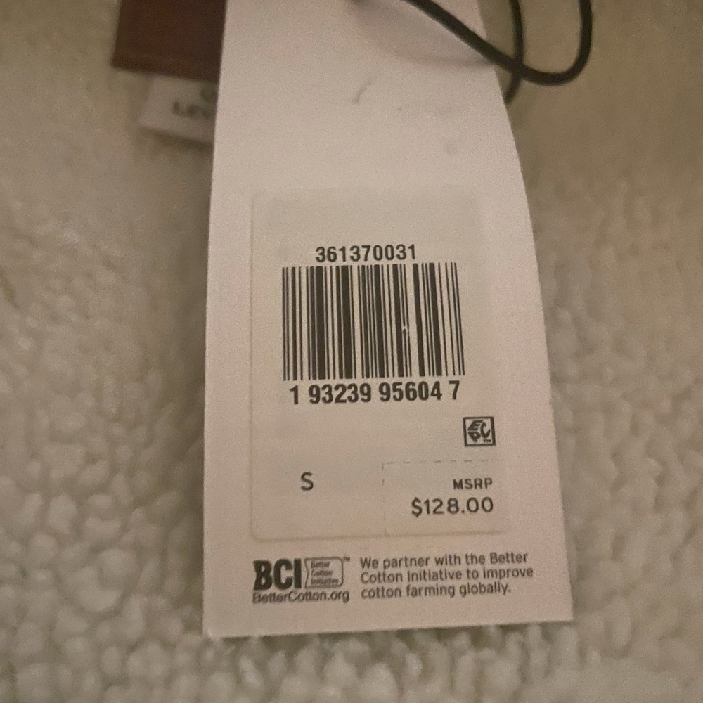 Levis denim Sherpa jacket. - Picture 5 of 6